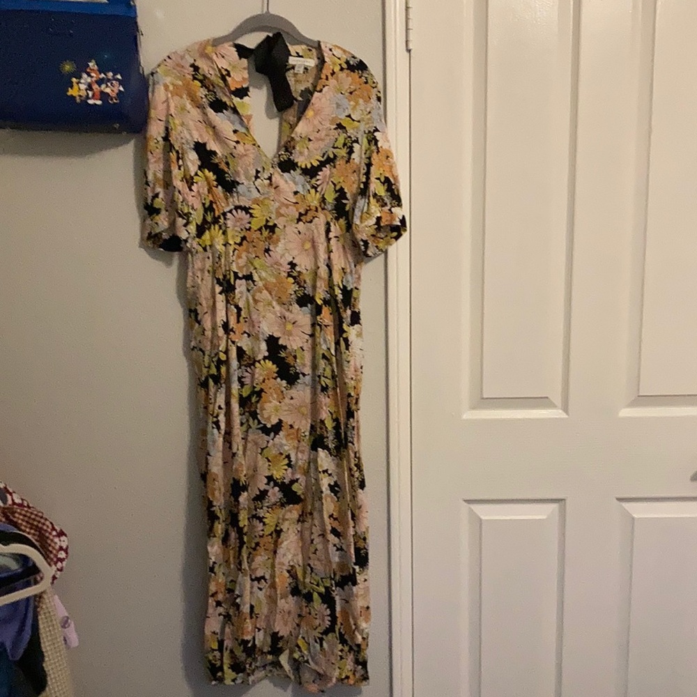 Top shop size 10 floral dress